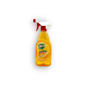 Nước Xịt Lau Bếp Đa Năng SPCa 450ml Chiết Xuất Tinh Dầu Vỏ Cam Tẩy Sạch Cực Nhanh Làm Sáng Bề Mặt
