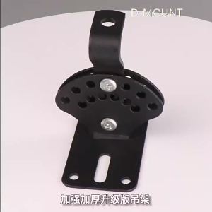 (In stock) 1PC DL-SW110 METAL Universal Surround Speaker Ceiling Rotating Mount Bracket Speaker Hanger 40kg 88lbs