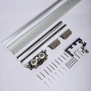 concealed hinges barn door slide track Soft Closing Interior Wall  Barn Door Hardware