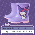 COD boots kids rain Rain boots in stock Girls' waterproof thickened rain boots Cartoon rain boots Lovely rain boots. 