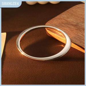 【SHANGZE4】 Vòng tay mở CCB mạ điện phong cách Châu Âu và mỹ vòng tay thích hợp sang trọng ánh sáng cao cấp Vòng đeo tay cá tính dễ phối