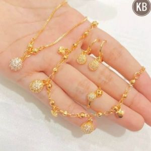 Set Perhiasan Xuping Wanita Cantik Dan Simple CXB152