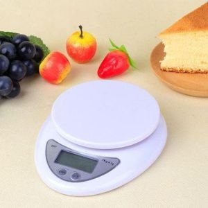 Cân tiểu ly Cân điện tử nhà bếp thực phẩm gia vị 1g-5kg Electronic kitchen scale B05 (Tặng 2 Pin)