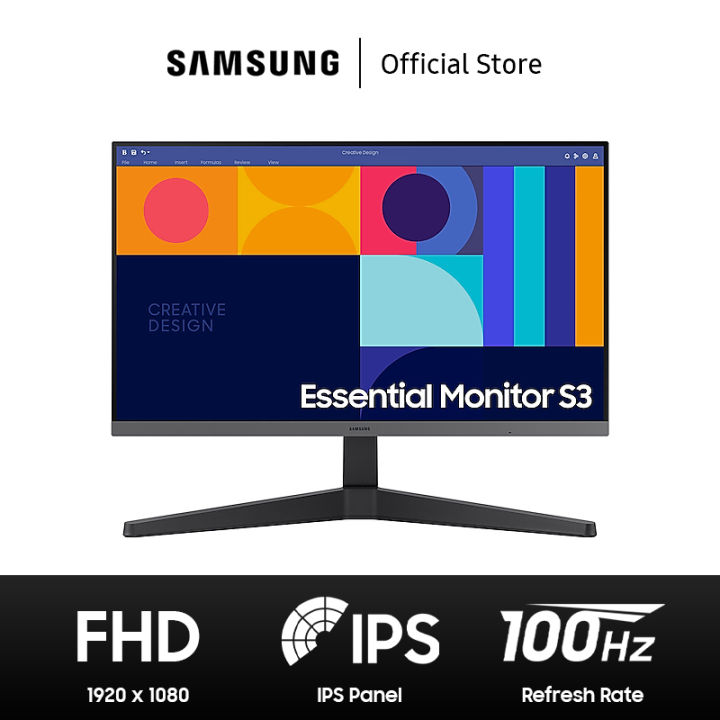 Samsung 24" Essential Monitor S3 S33GC
