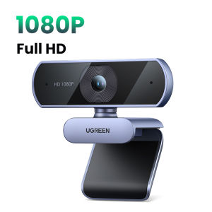 1080P Full HD Webcam Dual Mic 360° Adjustable Computer USB Camera Webcam for Live Streaming/Conferences/ Web Courses