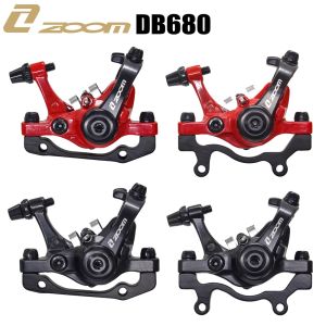 ZOOM DB680 Aluminum Alloy Mountain Bike Bicycle Disc Brake Road Bike Mechanical Caliper Disc Brake Dual Brake