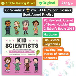 Kid Scientists: True Tales of Childhood from Science Superstars by David Stabler | Hardcover | Educational Book | Age 8+