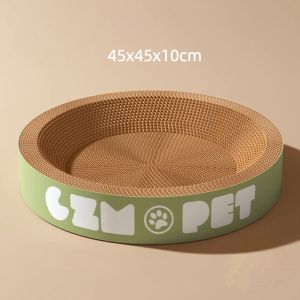 Cat Scratch Board Pie Shape Cat Scratching Pad Fairy Eye Large Size