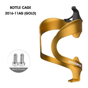 Tempat Botol Minum Sepeda Rockbros 2016-11 Bicycle Bottle Cage Holder Alumunium Alloy Gowes Gunung Roadbike Seli BMX