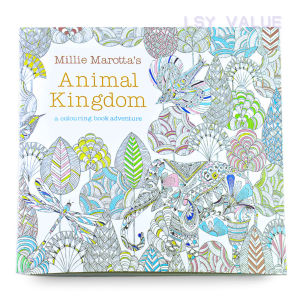 [SG Stock]Childrens Decompression Hand-painted Coloring Book Coloring Book Magic Forest Childrens Coloring Book English Secret Garden