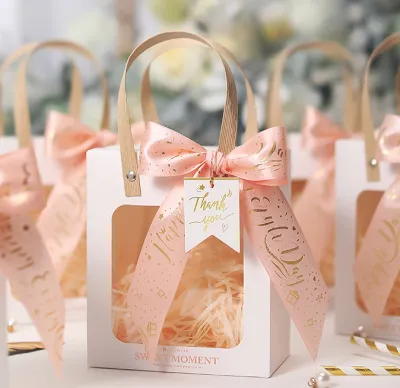 [*Pre-Order*] Hand-held Gift Bag | Thank You Tag | For Souvenirs Packaging in Any Occasions Weddings/ Birthday Gifts
