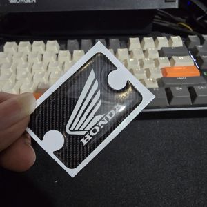 STICKER STIKER TUTUP MINYAK REM PCX ADV VARIO 150 ABS 3D TIMBUL