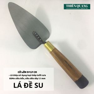 Bay xây dựng - Chuyên dùng cho xây tường - Kích thước bay 17x9cm Thép lưỡi cưa dày 11mm - Bay Thiên Quang
