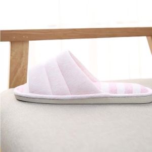 Japanese-Style Spring And Summer CoupleS Slippers For Home Use Linen Wood Floor Non-Slip Cool Slippers Postpartum Soft-Soled Cotton Slippers