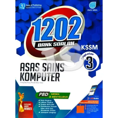 1202 QUESTION BANK FORM 1 2 3 / 1202 BANK SOALAN TINGKATAN 1 2 3 KSSM (NEW 2024) - PAN ASIA