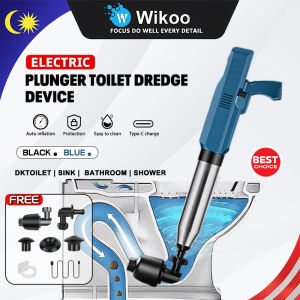 ElectricToilet Plunger High Pressure Air Drain Blaster Pipe Pump Multifunctional Remover Toilet Stainless Steel