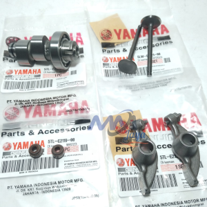 PAKET NOKEN AS MIO SPORTY MIO SMILE VEGA ZR FINO KARBU NOUVO PELATUK KLEP SET PAYUNG SIL VALVE 5TL