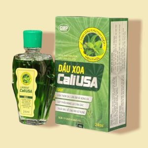 Dầu Xoa CaliUSA 24ml – Giúp Làm Ấm Cơ Thể Thư Giãn Giảm Căng Thẳng Mệt Mỏi Phù Hợp Cho Cả Nhà
