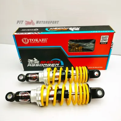 Absorber TOKAHI Mono Gas Absorber Adjustable 280mm Accessories SRL Z SRL115 SRL115 Fi Y110 Y100 SS SRL110 Kriss Motor / Motor Spare Part