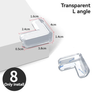 Silicone Table Corner Protector–Soft And Transparent Safety Guard Baby Safety Table Corner Protector