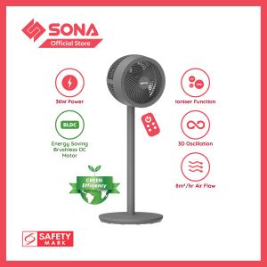 SONA 9” 3-in-1 DC High Velocity Fan SFS 9006DC