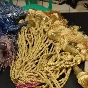 TASEL GORDEN / TALI HORDENG / ACCESSORIES GORDENG / BUAT PELENGKAP GORDEN / TESEDI WARNA