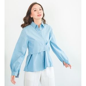 Severli THERE Shirt | Kemeja Kerja | Atasan Wanita | Atasan Kemeja