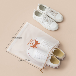 🔥Hot Sale🔥Dustproof Travel Dispenser Bag Moistureproof Luggage Special Bag Shoe Storage Bags Travel Shoe Organizers For Luggage Dustproof Waterproof Drawstring Shoe Covers Portable Shoe Cases Travel Essentials Shoe Protection Pack