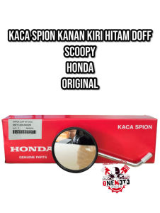 ORIMOTO- KACA SPION KANAN KIRI PER PCS HITAM DOFF SCOOPY HONDA 88211-K93-N00ZM ORIGINAL