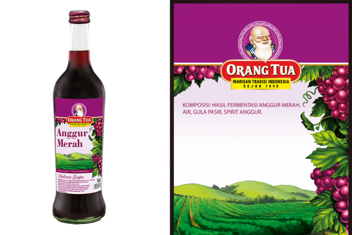 ANGGUR MERAH CAP ORANG TUA 620ml | Lazada