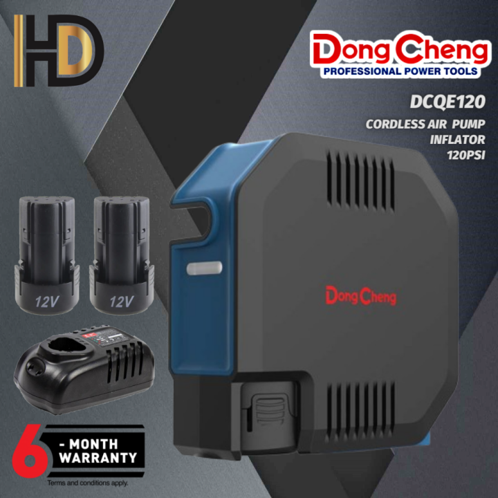 DONGCHENG 12V DCQE120 Cordless Air Pump Inflator / Dong Cheng