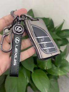 กุญแจรีโมท Fob ปกกรณีที่สำคัญสำหรับเล็กซัส NX ES UX สหรัฐ RC LX GX IS RX 200 250H 350H LS 450H 260H 300H UX200 GS 200 260 300 350พวงกุญแจพวงกุญแจอัตโนมัติปลอกหุ้ม