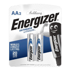 Vỉ 2 viên pin tiểu Energizer Ultimate Lithium AA 1.5V L91BP2 -  Hàng chính hãng