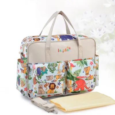 Fashion pregnant woman baby diaper bag large capacity baby bag travel shoulder bag mother bag baby supplies storage
