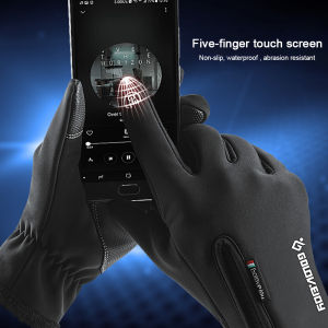 ISingo 100% Waterproof Cycling Gloves Windproof Outdoor Sport Ski Gloves for Bike Bicycle Scooter Motorcycle Warm Glove