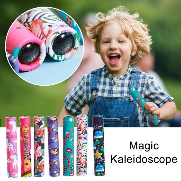 Children Kids Magic Kaleidoscope Parentchild Interactive Fun Play