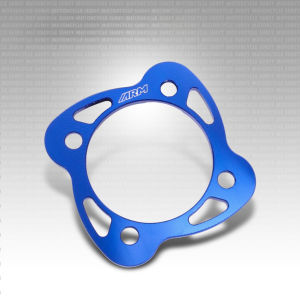 Sprocket guide plate motorcycle chain alignment guard matibay sulit cnc anodized aluminum prevents chain derailment bolt on for yamaha sniper 135 150 155
