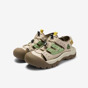 [Giày nữ Jeep nhẹ và thoáng khí] Giày sandal La Mã kín mũi giày đi bộ đường dài mùa hè giày leo núi giày thể thao du lịch giày trekking bãi biển