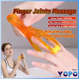 YP Hand Massager Finger Joints Massager Rubber Roller Hand Blood Circulation Stress Relief Tool