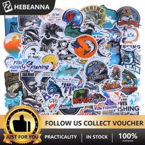hebeanna Funny Phone Laptop Skateboard Car Fridge Box Tank Bucket DIY Decoration 50 100pcs Fisherman Fish Outdoor Go Fishing Stickers
