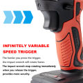 JLD 350N.M Impact Wrench 48Vf bor cas 2 baterai promo Brushless impact jld tool 48v original impact baterai pembuka baut mobil mesin bor baterai cordless impact driver set with koper kayu/tembok/CVT. 