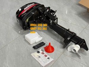 Máy chạy thuyền hơi máy chạy cano hangkai 6hp giá siêu rẻ