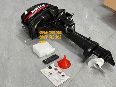 Máy chạy thuyền hơi máy chạy cano hangkai 6hp giá siêu rẻ