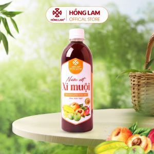 Nước Cốt Xí Muội Hồng Lam 500ml - Vị Chua Ngọt