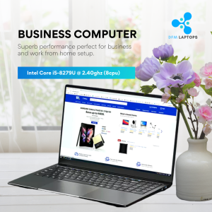 New Notebook Computer Intel Core i5-8279U 2.40ghz (8cpu) 512 GB SSD  16 GB Ram  Windows 10 Pro 64Bit Silver