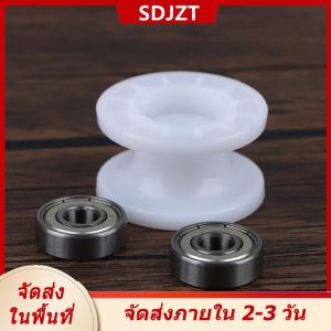 [COD] SDJZT Ship within 24 hours 1ชิ้นลูกรอกเครื่องกล608zz ล้อเลื่อนตลับลูกปืนคู่ลูกกลิ้งล้อกลม8x42x24มม.