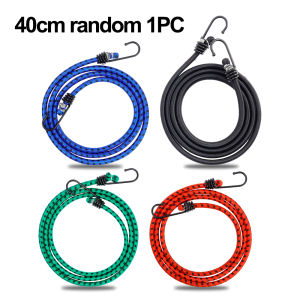 150CM Elastic Rope for Luggage Motorcycle Bike Cycling Cord with Spring Hook Camping Cargo Freight Tie Down Strap Car Accessories