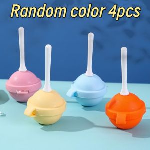 HTF Creative lollipop ice hockey childrens popsicle mold homemade ice cream popsicle