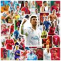 50pcs Football Sports Star Cristiano Ronaldo Stickers DIY Phone Luggage Skateboard Scrapbook Decals. 