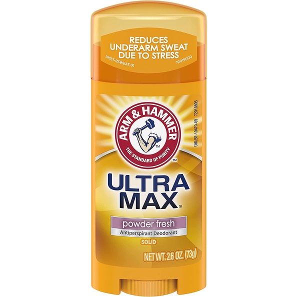 ARM & HAMMER ULTRAMAX AntiPerspirant Deodorant Solid Powder Fresh